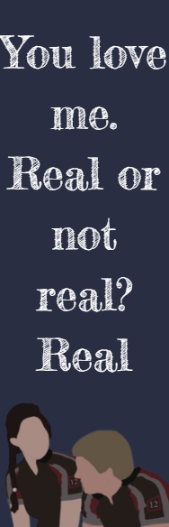 Real or Not Real — handmade bookmark